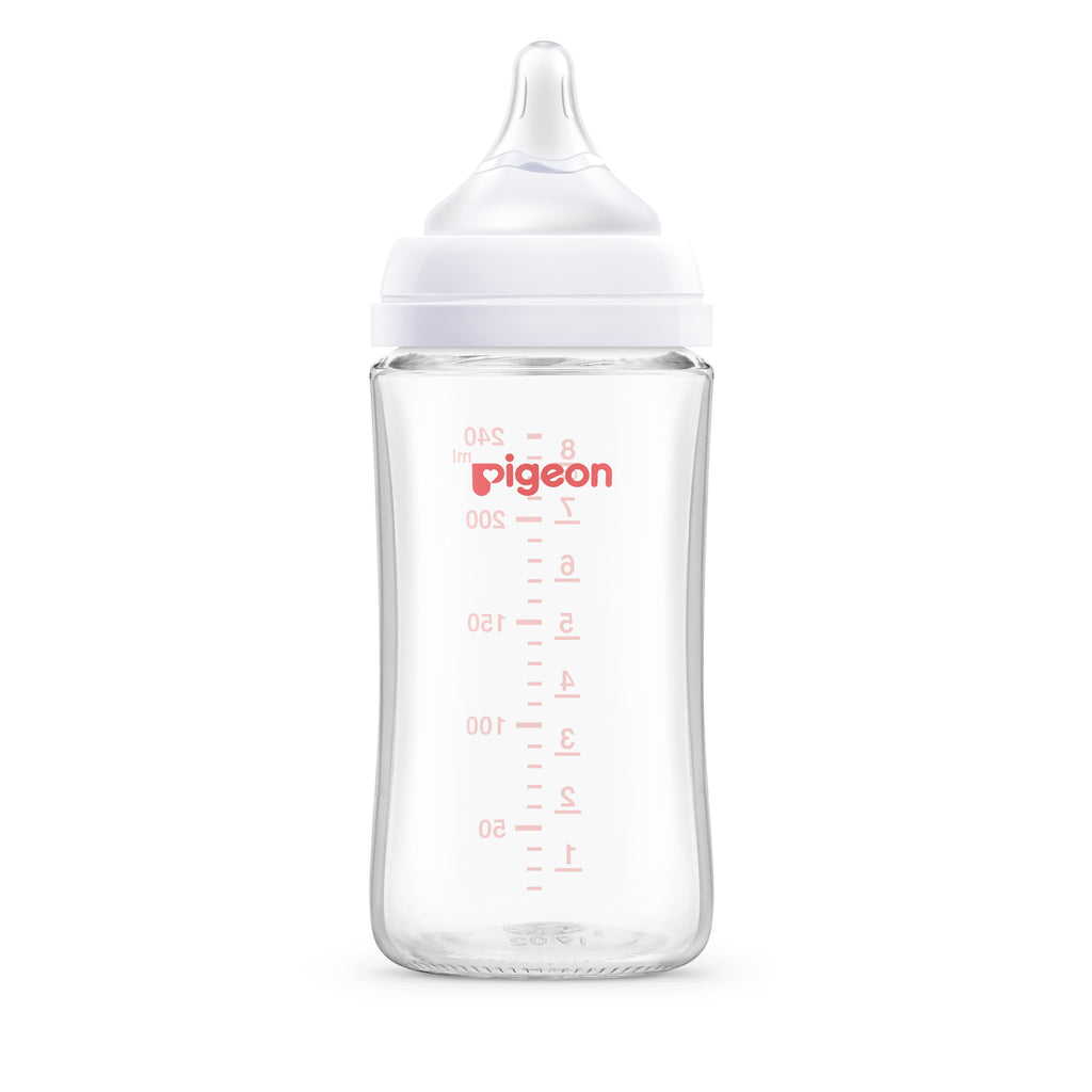Tetero Softouch Boca Ancha Vidrio 240ml