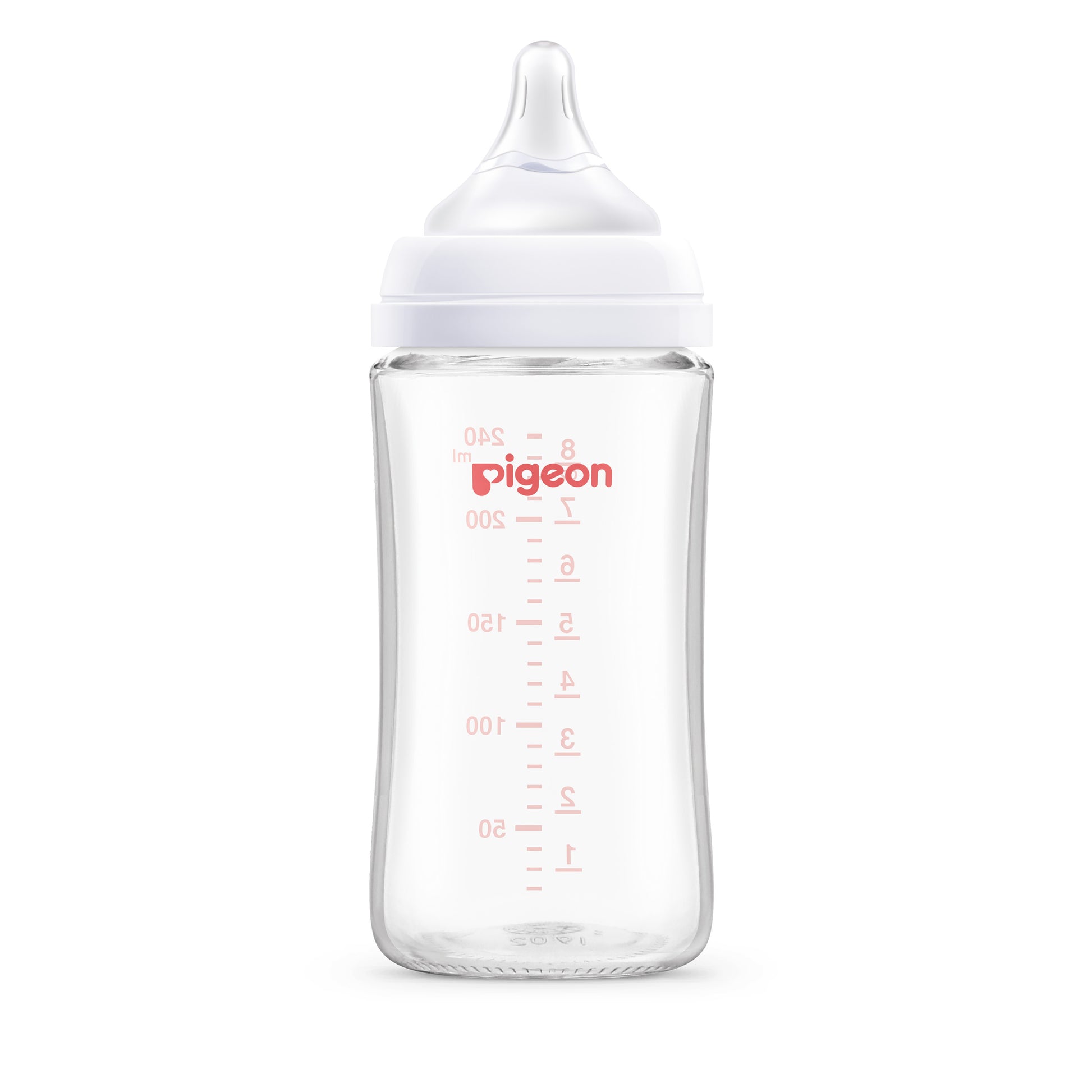 Tetero Softouch Boca Ancha Vidrio 240ml